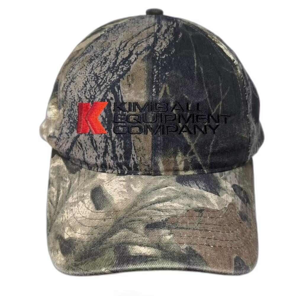 Graffiti Baseball Cap Green Red Camo Kimball Equipment Masaba Slideback Hat OS